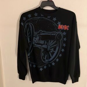 #35 - Men’s AC/DC Embroidered Graphic Long Sleeve Shirt - Size S(34-36) - NWT